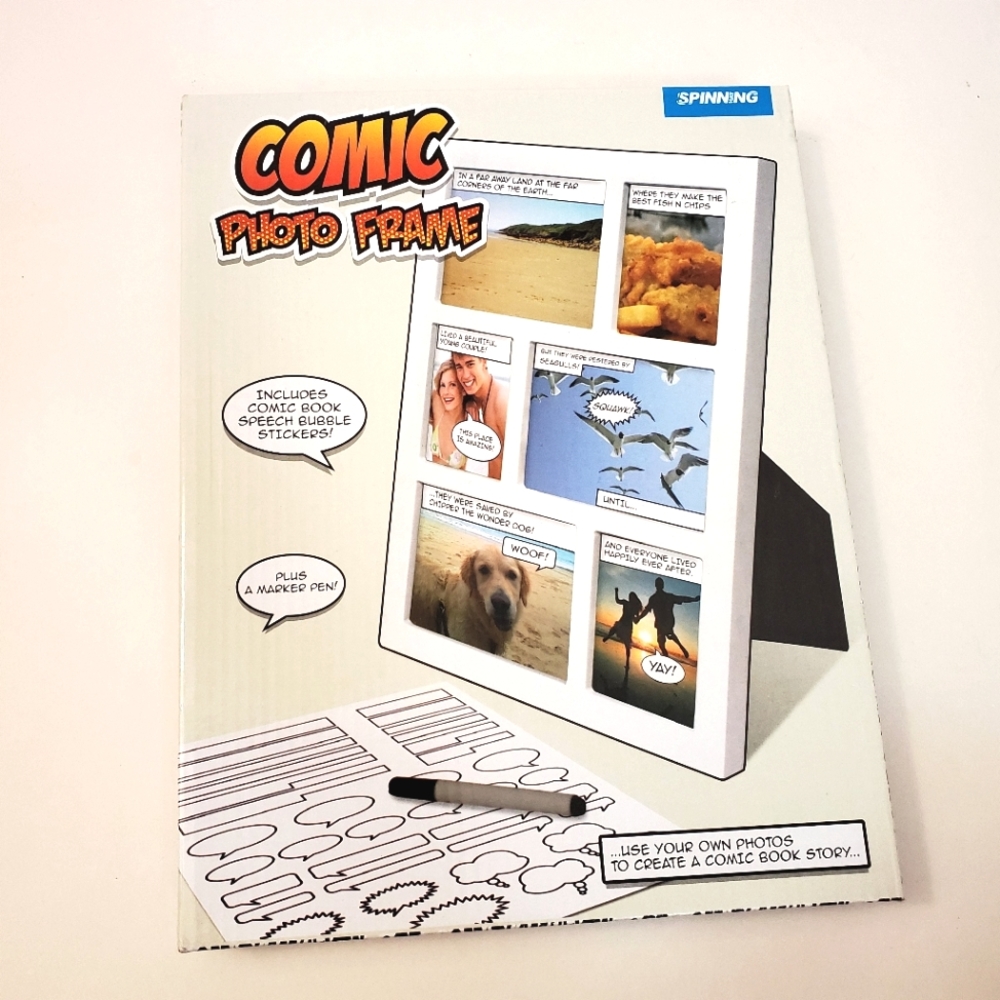 Comic Photo Frame - New in Box